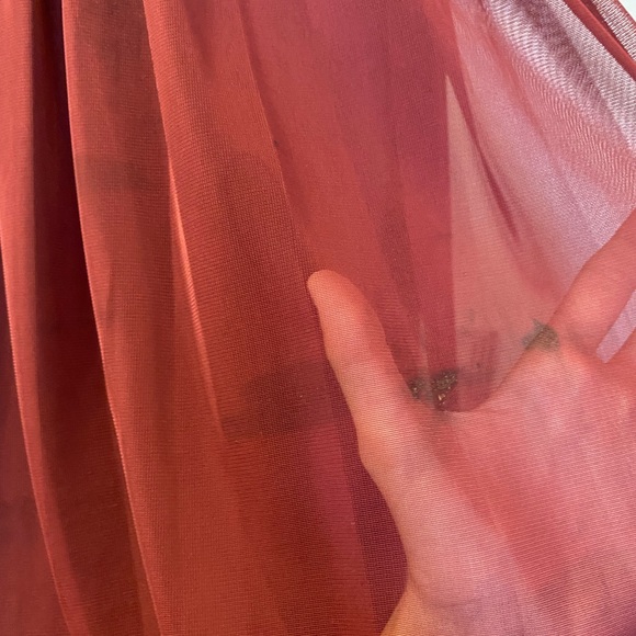 Maroon Homecoming Dress - Picture 5 of 7